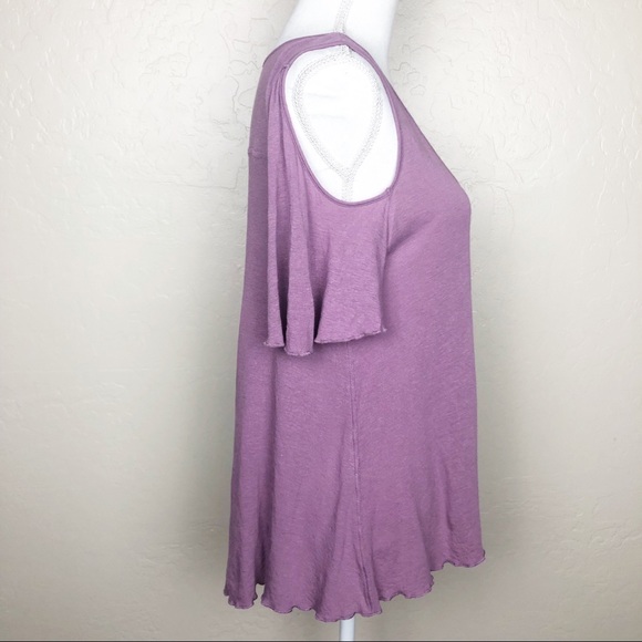 Free People bittersweet cold shoulder top - Picture 6 of 7